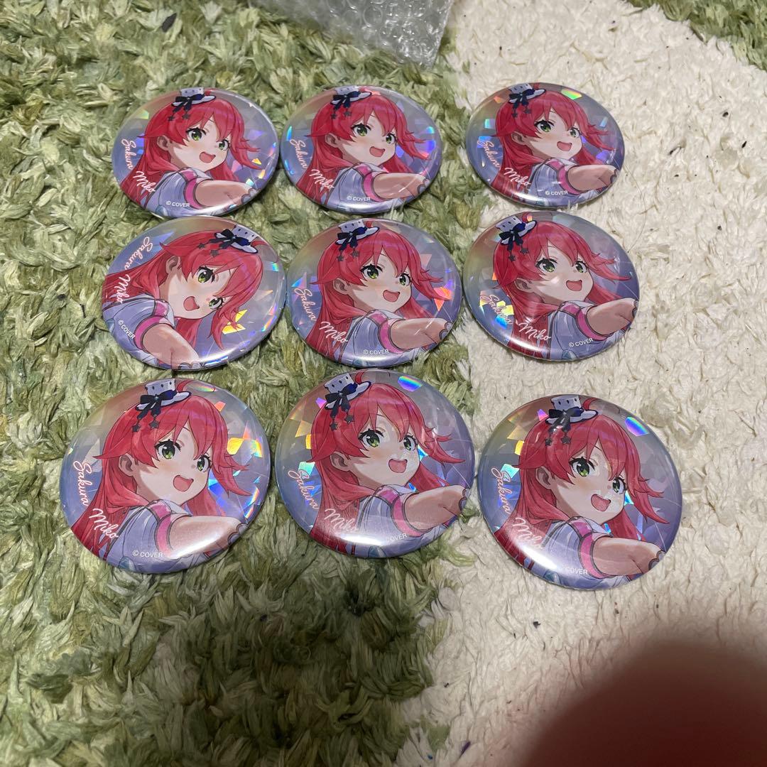 望月穂波 12C グリ缶 軍服 缶バッジ プロセカ