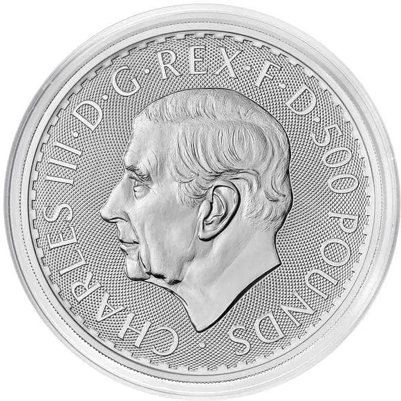 保証書付き重量1KG 英国500ポンド ブリタニア銀貨