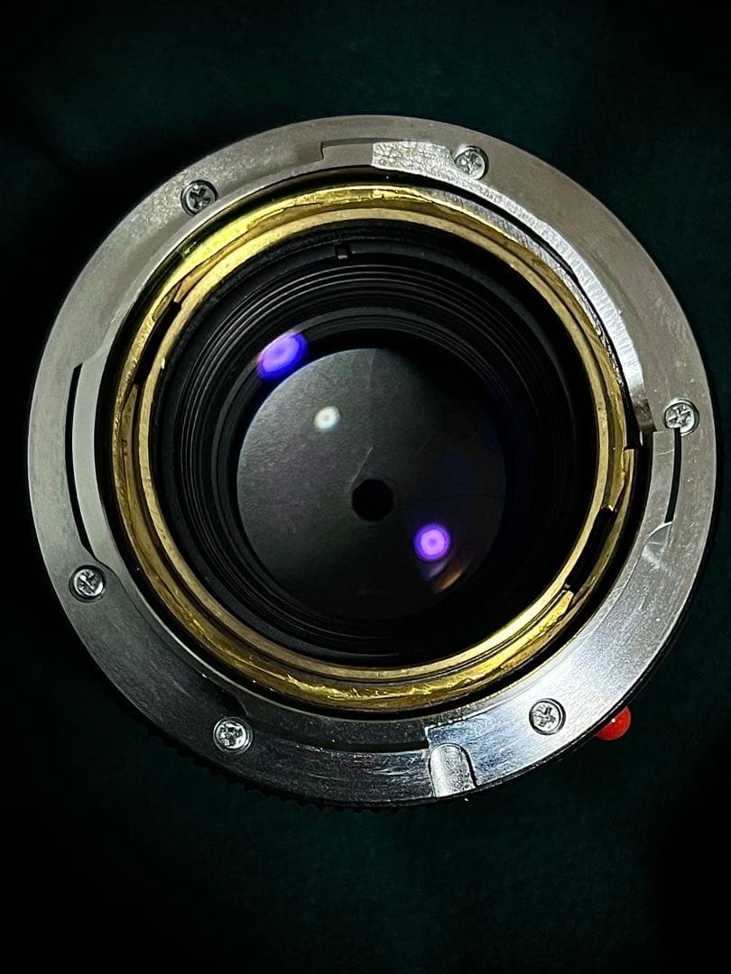 【美品】ライカ｜ズミクロン50mm F2（4th）フード組込《ブラッククローム》