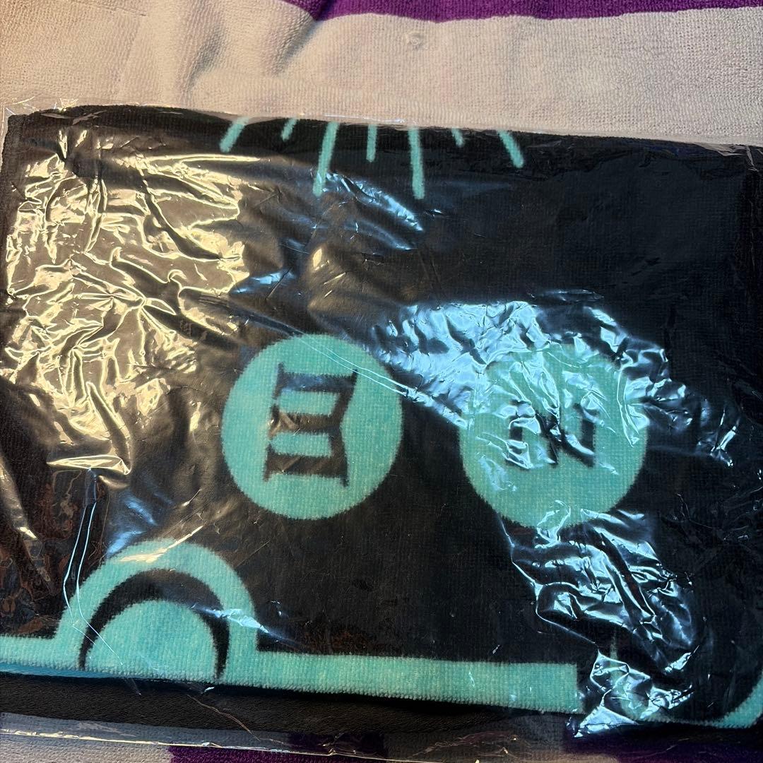 ずとまよ 未使用 初期タオル 土星とト音記号のタオル