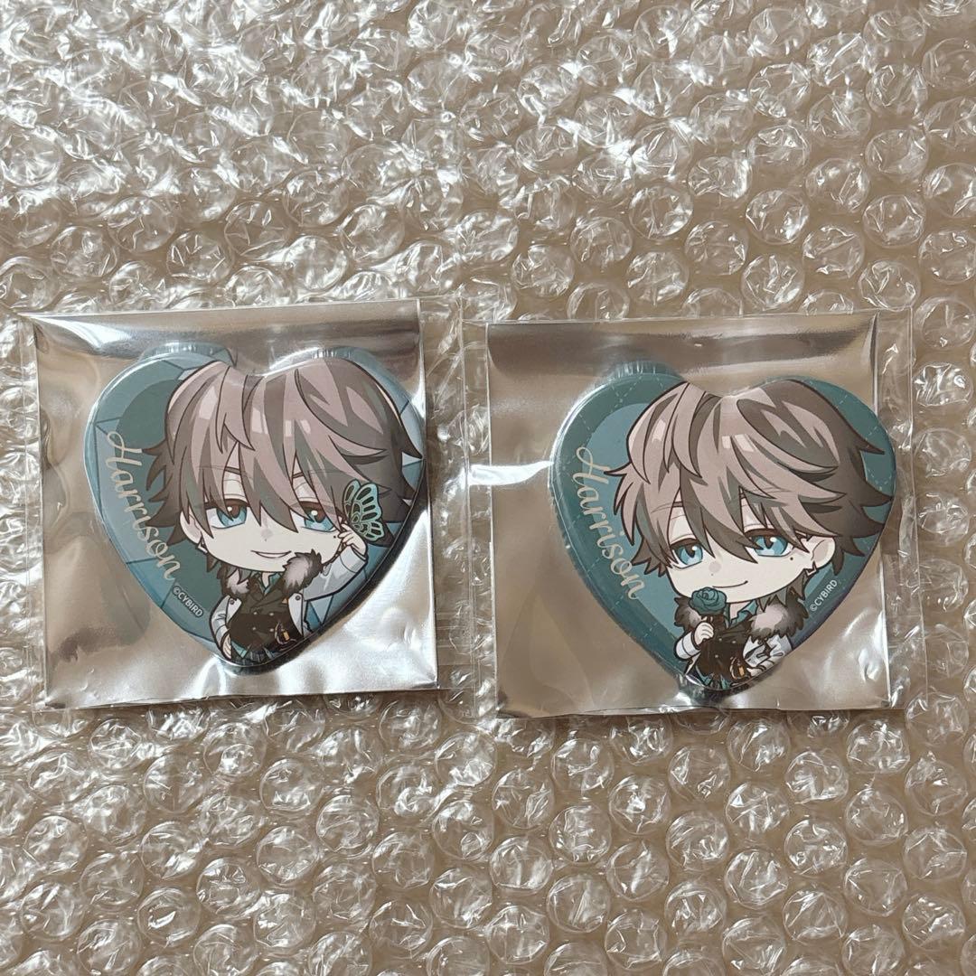 イケメンヴィラン ハリソン ハート缶バッジ - メルカリ