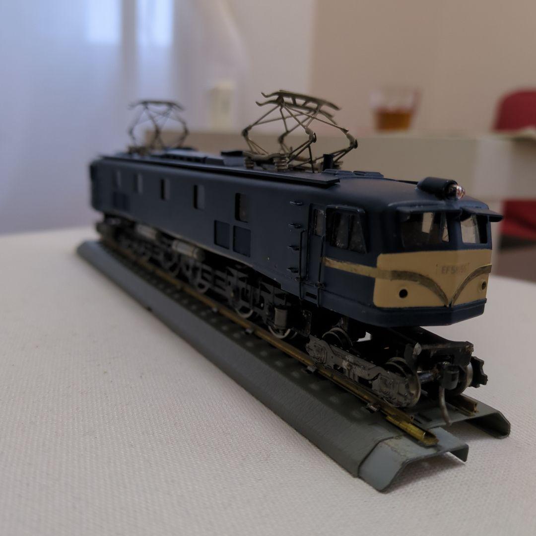 EF58、天賞堂、HOゲージ！ 天賞堂 [72024] EF58形電気機関車 大窓 青/クリーム P型 ビニロック