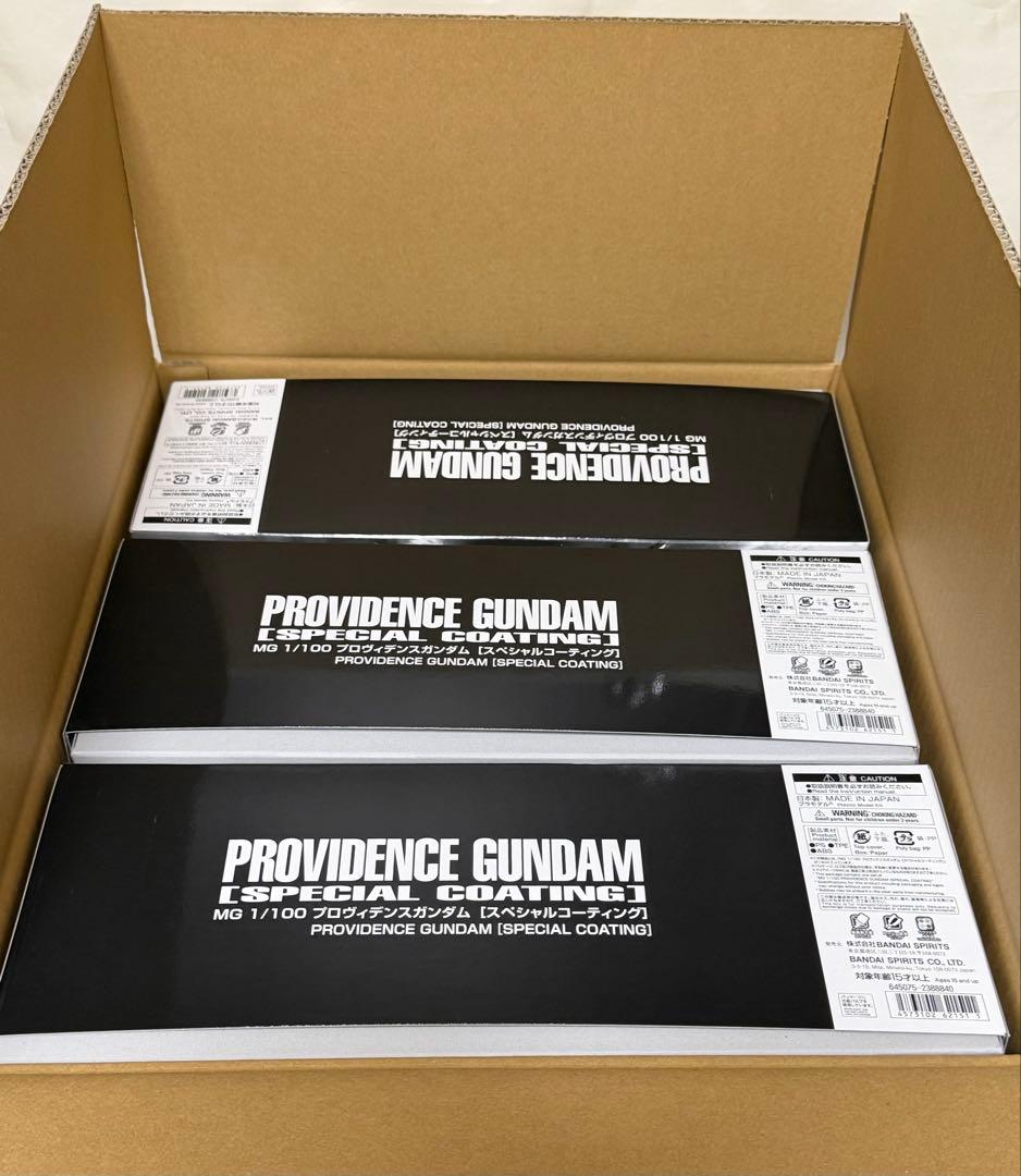 ＭＧ 1/100 プロヴィデンスガンダム [スペシャルコーティング]3個セット