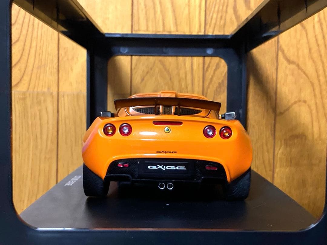 超希少　絶盤品　Lotus Exige オレンジ ミニカー