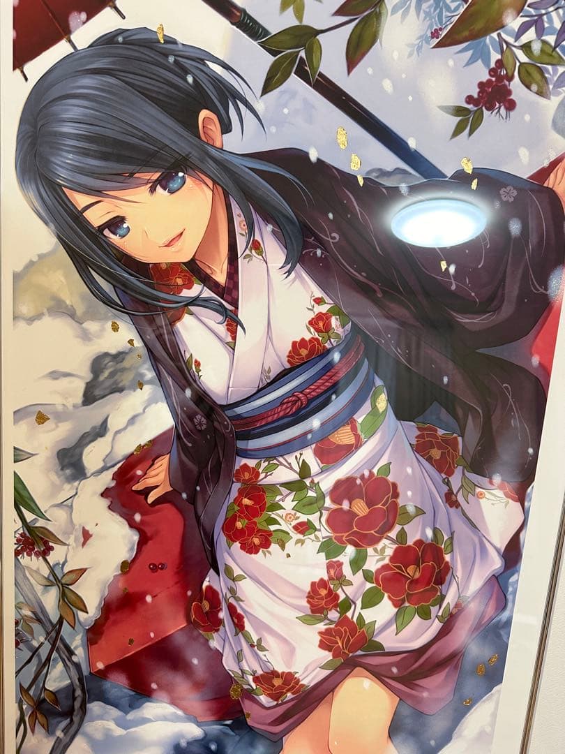 緋色雪「雪中椿」 HC.4/6