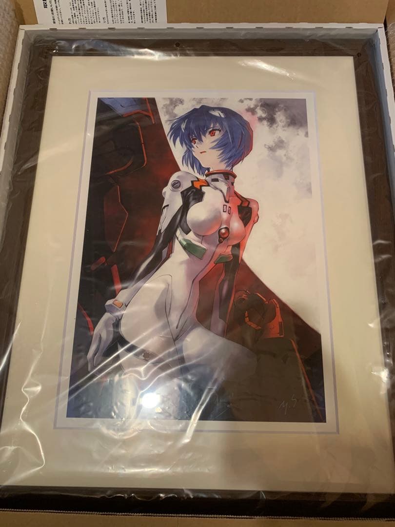 受注生産品】EVA STORE 貞本義行 複製原画 綾波レイ 貞本 義行 原画