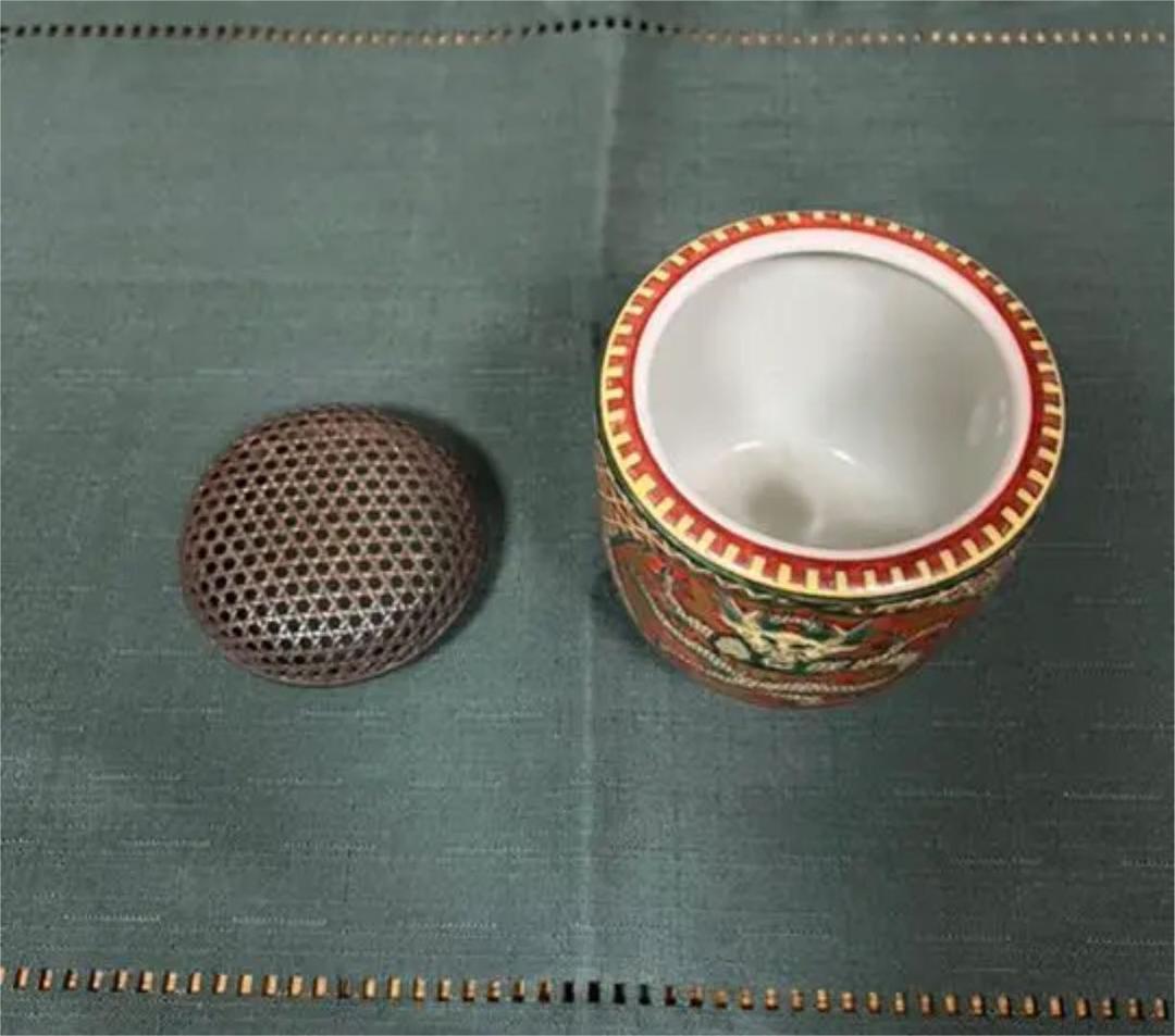 香炉 塚谷浅（竹軒）九谷焼 - メルカリ