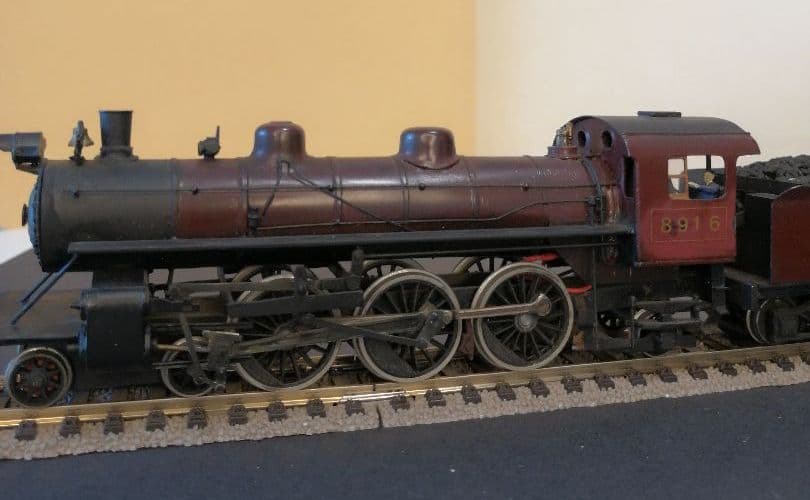 16番（1/80）真鍮製蒸気機関車 8900型 （スクラッチビルド）