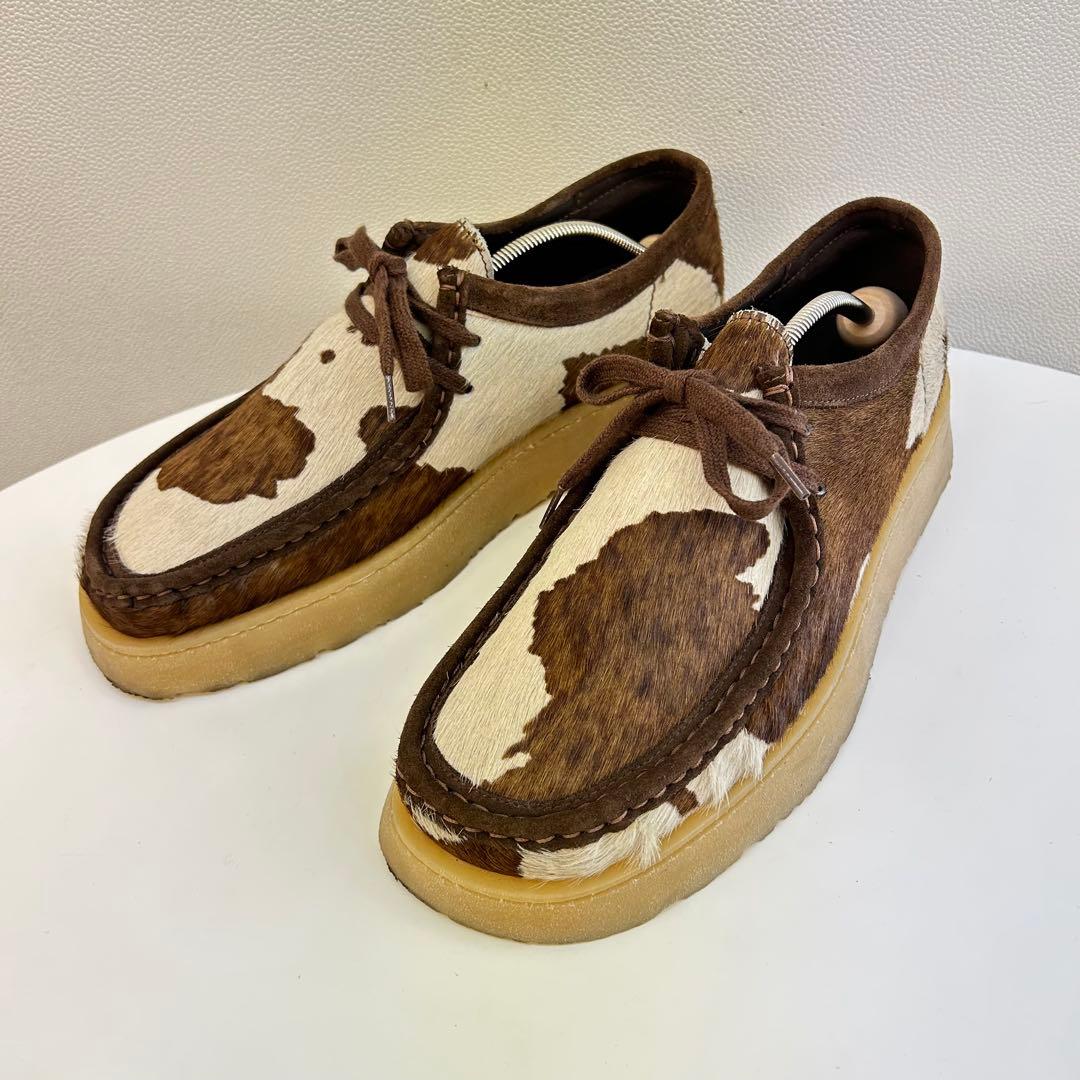 【極美品 激レア】Clarks × ZARA ワラビー ハラコ 定3.5万 43