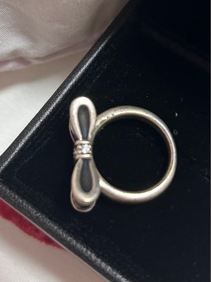 JUSTIN DAVIS リボン シルバーリング