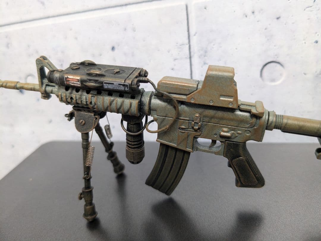 1/6 12インチサイズ M4カービン 特殊部隊 フルカスタム WE135 1⁄6 12