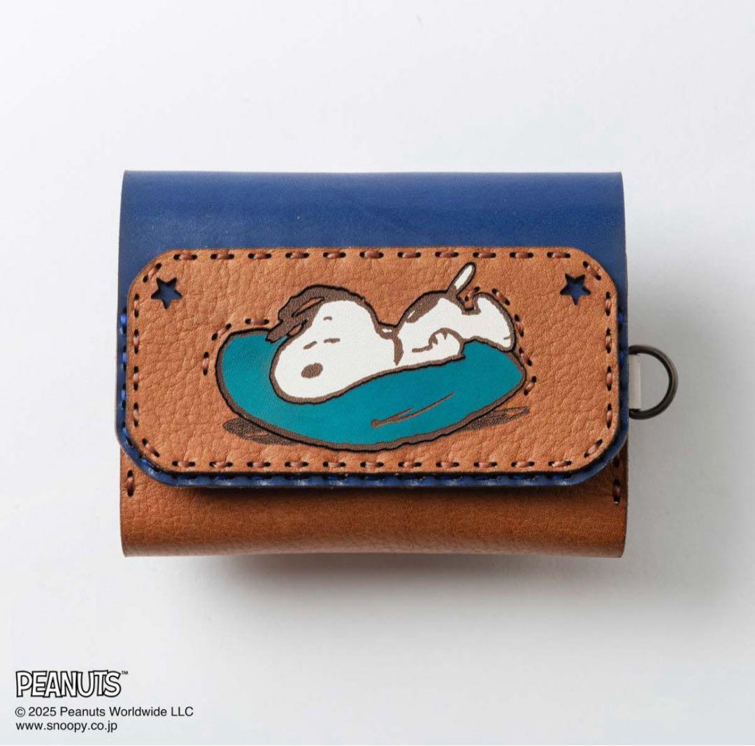 スヌーピー７５周年限定ショート財布OJAGA DESIGN