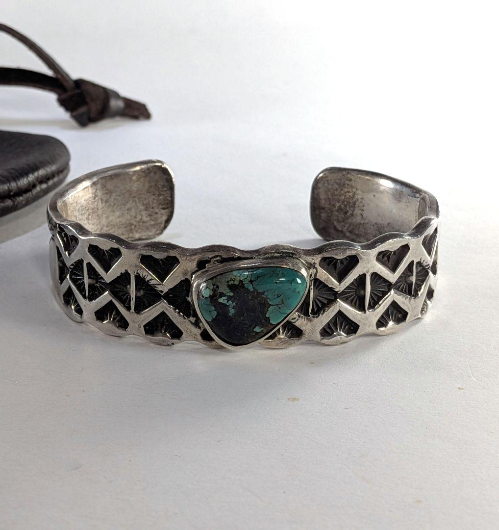 ビッグハンド　ターコイズバングル