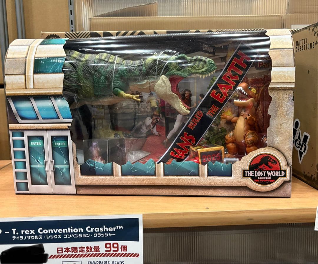 東京コミコン限定 ハモンドコレクション ジュラシック・パーク ティラノサウルス ◥◣ 『ジュラシック・ワールド』🦖公式フィギュア◥◣ T-REX ハモンド