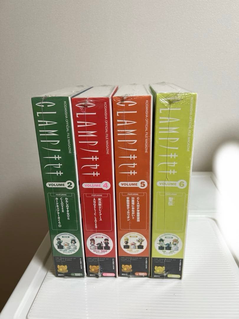 CLAMPノキセキ vo.2.4.5.6 未開封.チェス盤