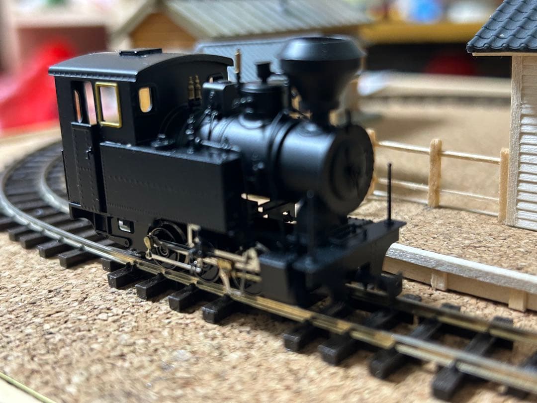 ワールド工芸 1/87 9㎜ 丸瀬布雨宮21号 蒸気機関車