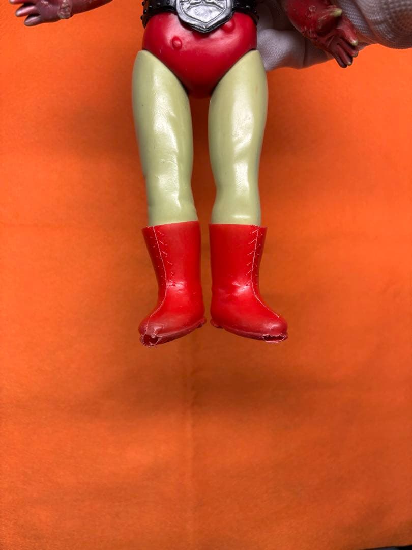 当時物 仮面ライダー 旧バンダイ キノコモルグ ソフビ レア品