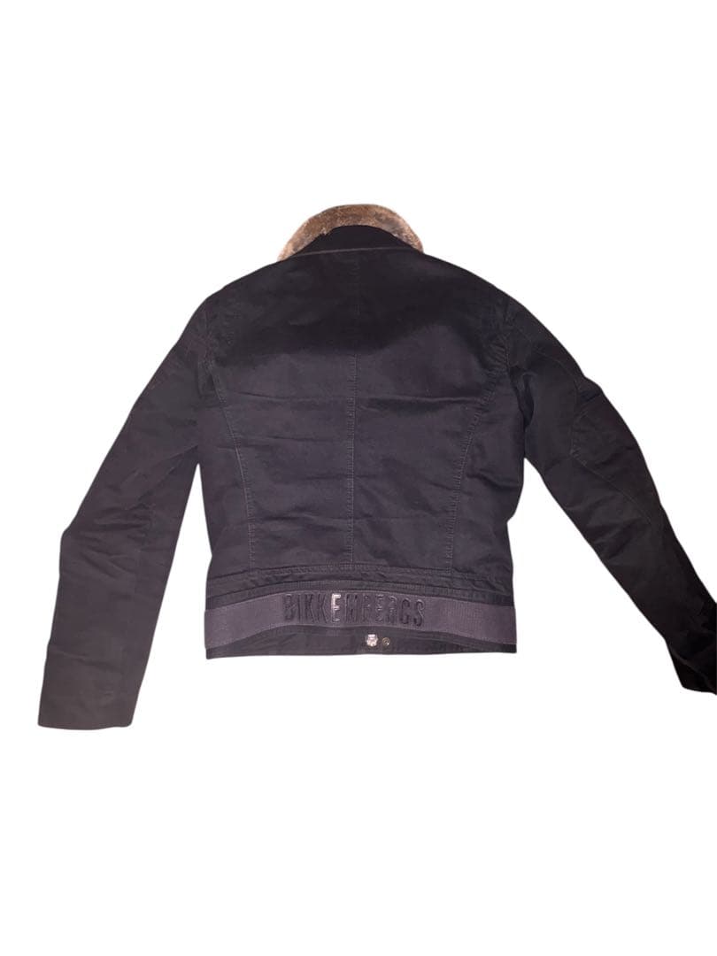 ビッケンバーグ 襟ファーブルゾン black ダークウェア - メルカリ