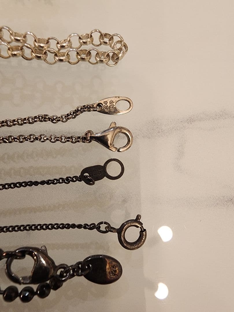 銀 Silver シルバー 925 ネックレス 70g！！！！！！まとめ売り