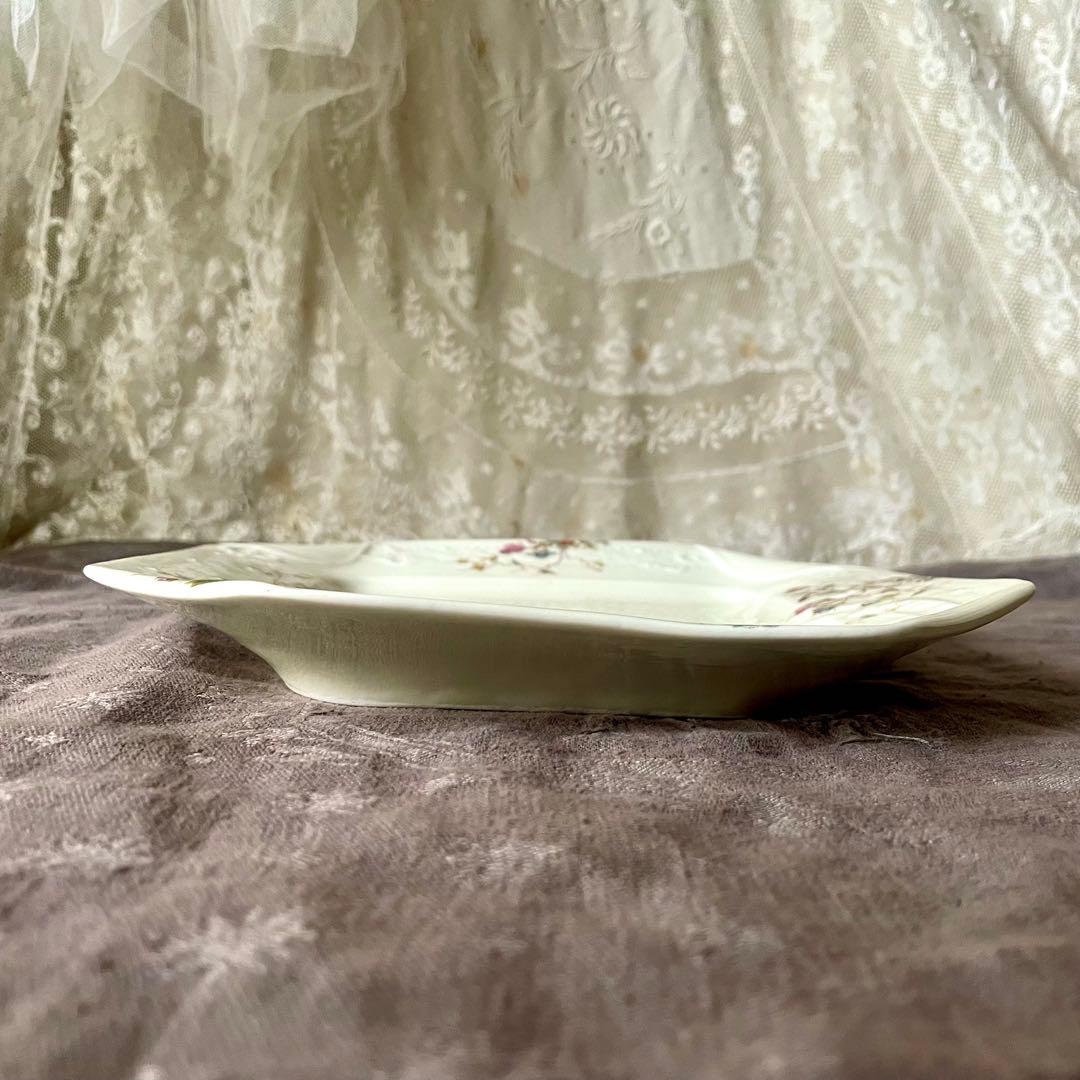 D*＊様 【希少レア美品】マジョレルナンシー×リュネヴィル隅切り角皿