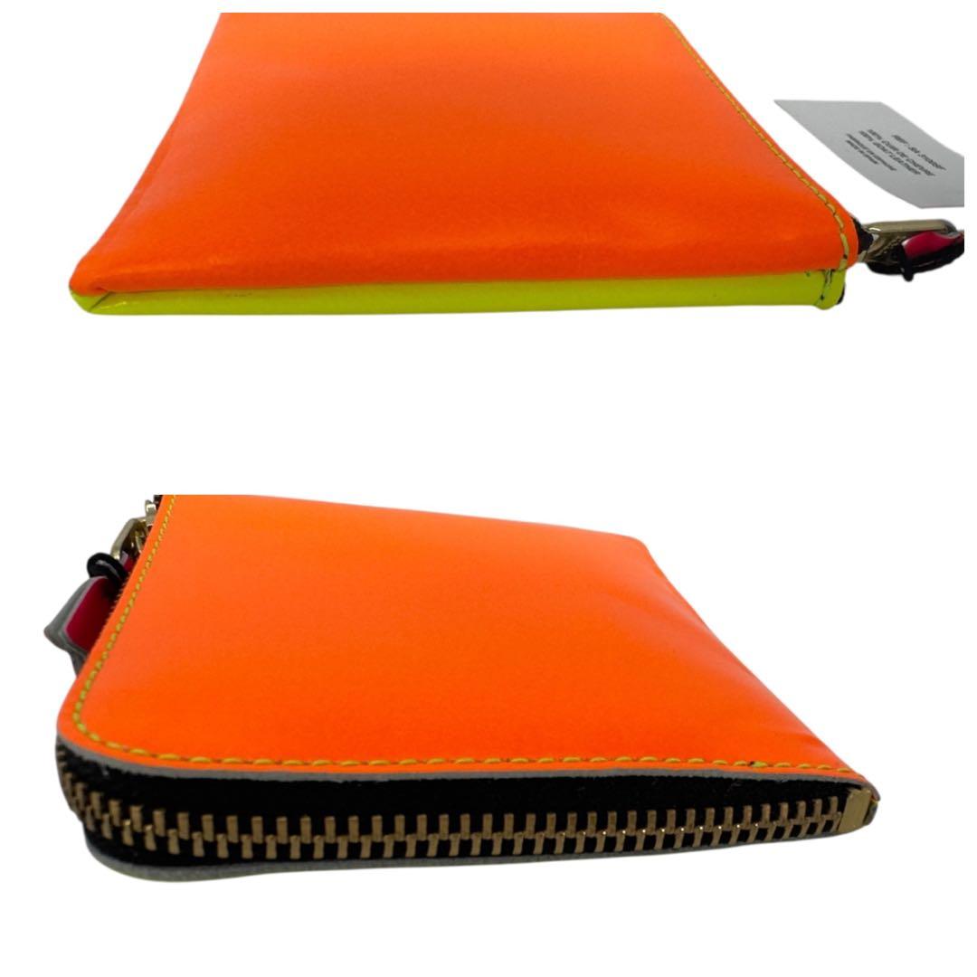 コムデギャルソンSA3100SF レザー SUPER FLUO ケース