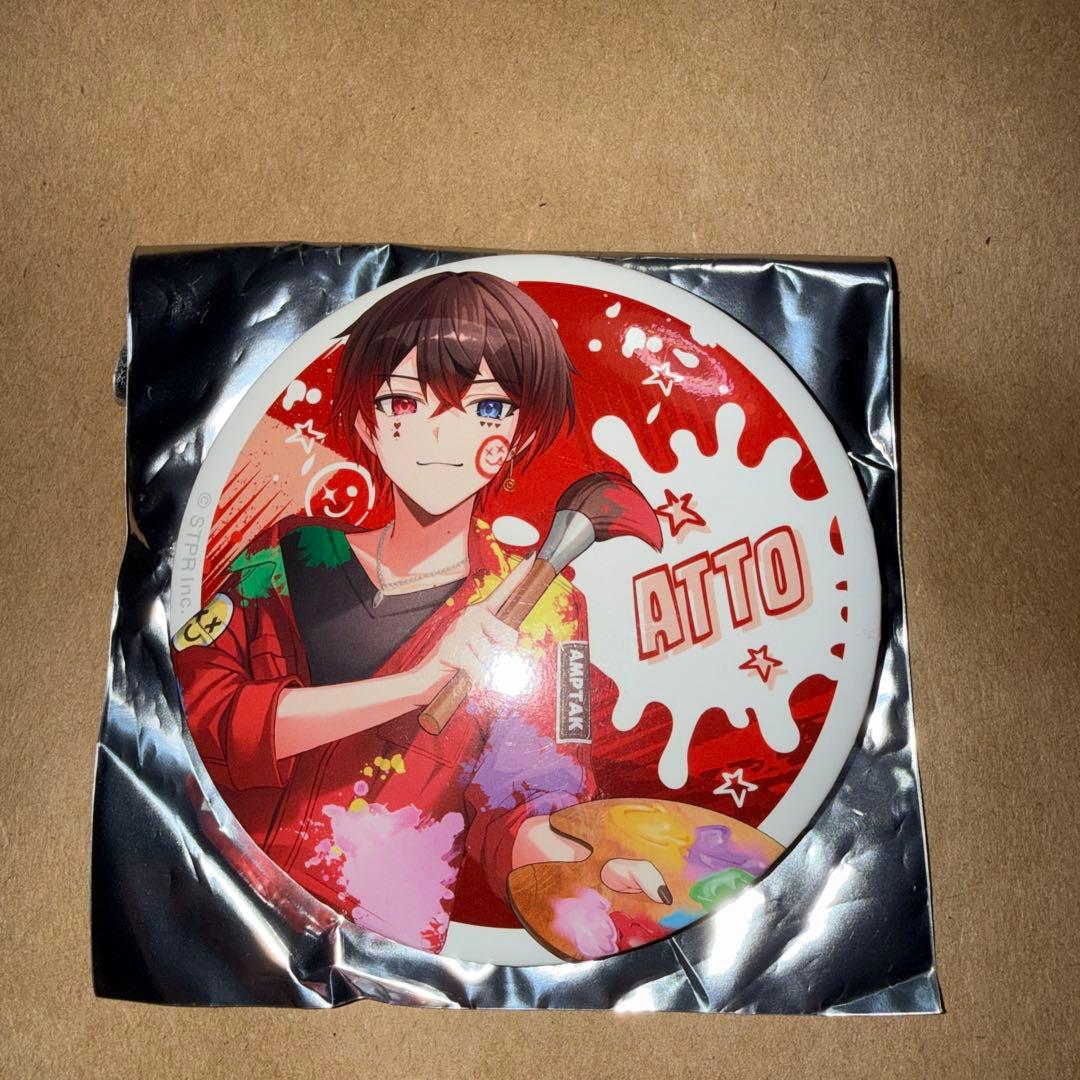 あっとくん Big缶バッジ - メルカリ