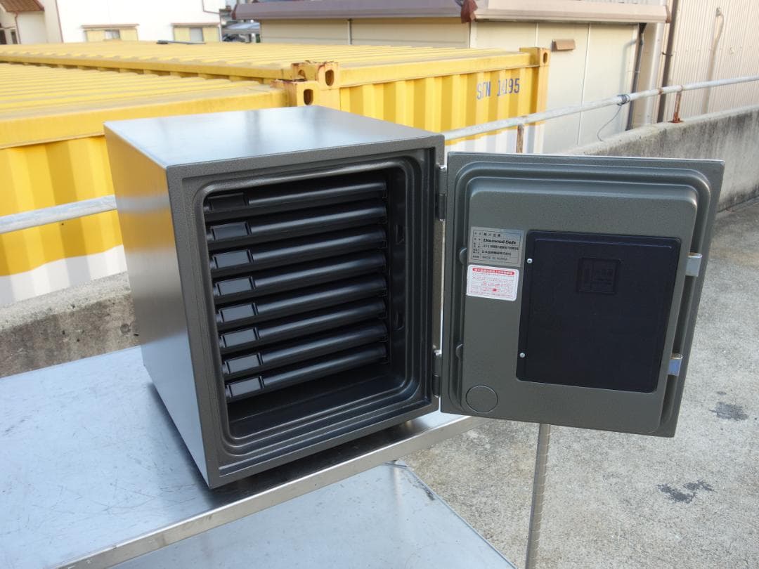 M▽ダイヤルセーフ ダイヤモンドセーフ 耐火金庫 (38945) 家具