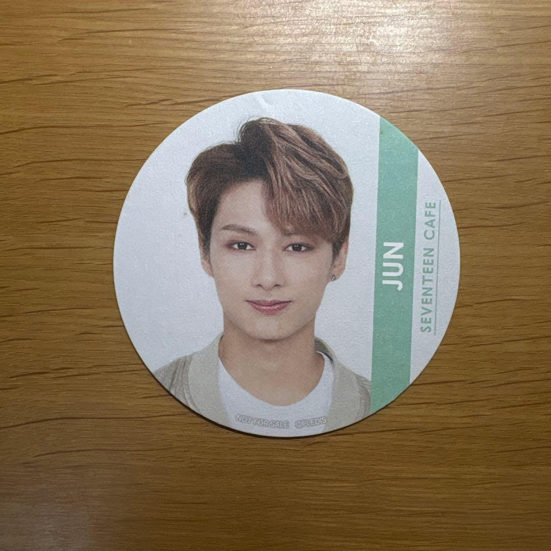 seventeen CAFE ジュン コースター カード セット - メルカリ