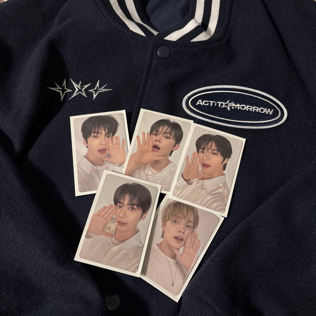 アイドル TXT popup ACT : TOMORROW virsity jacket