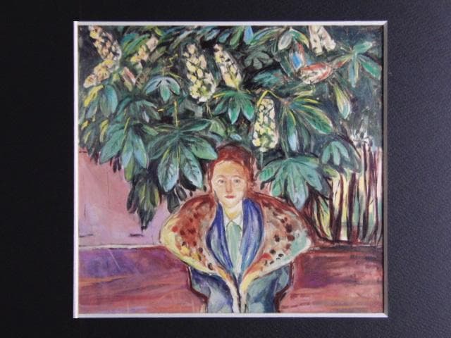 藤原カムイ個展『天地創造展』(アークの帰還) B4サイズ額装複製原画 B