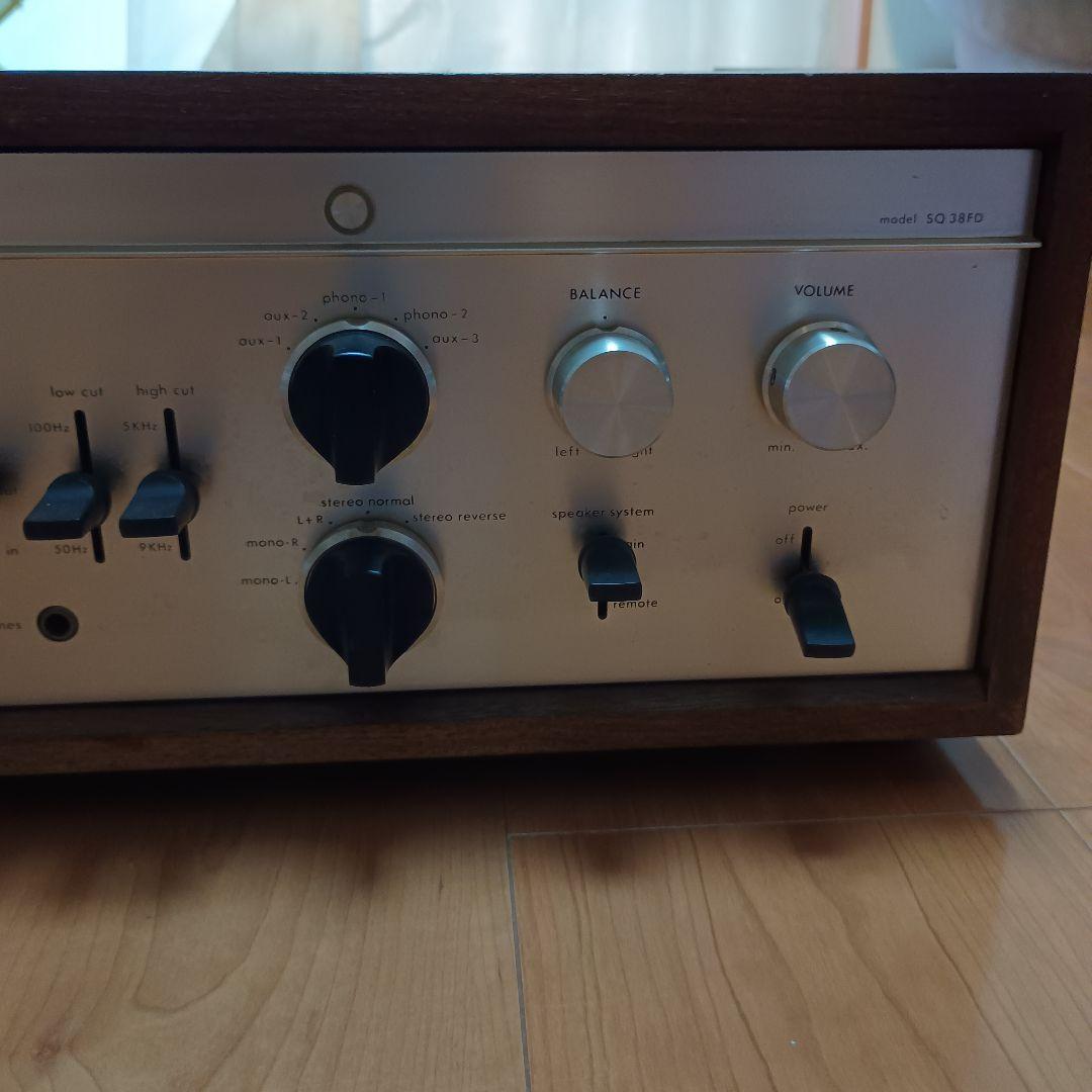 ジャンク品 LUXMAN SQ38FD プリメインアンプ - メルカリ