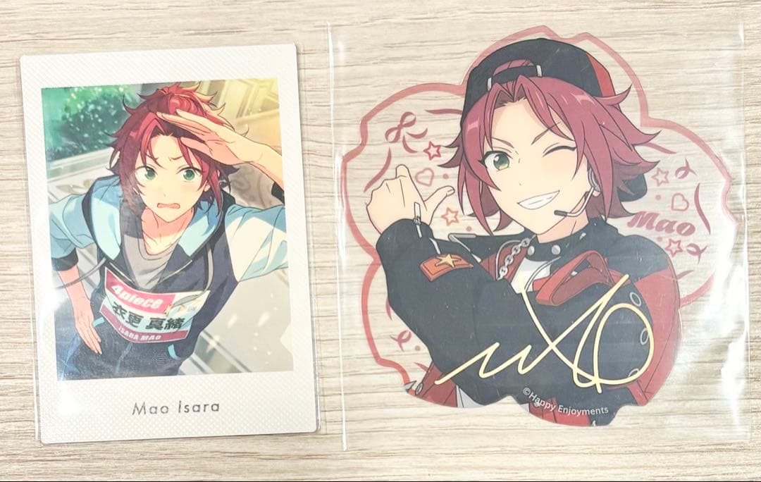 あんスタ Trickstar 衣更真緒 花伴クリアカード ぱしゃっつ 中国グッズ