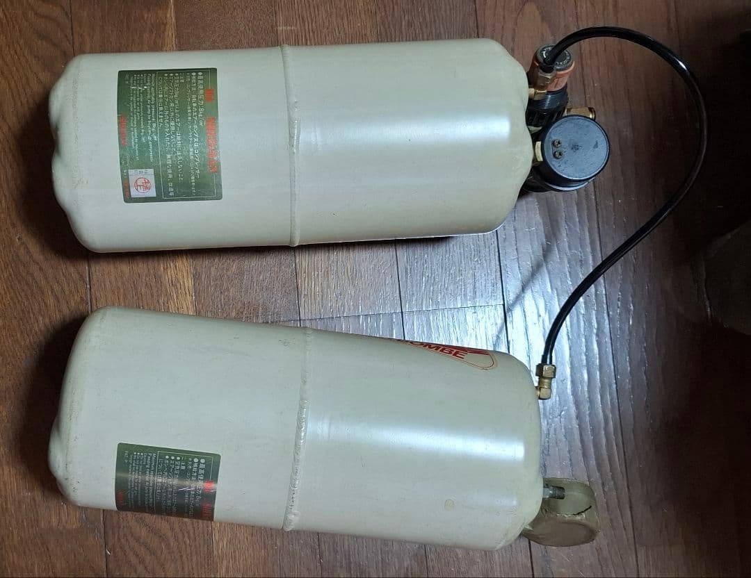 M-4 SHERMAN X-1 SUPER BOMBE エアータンク 4L 2本