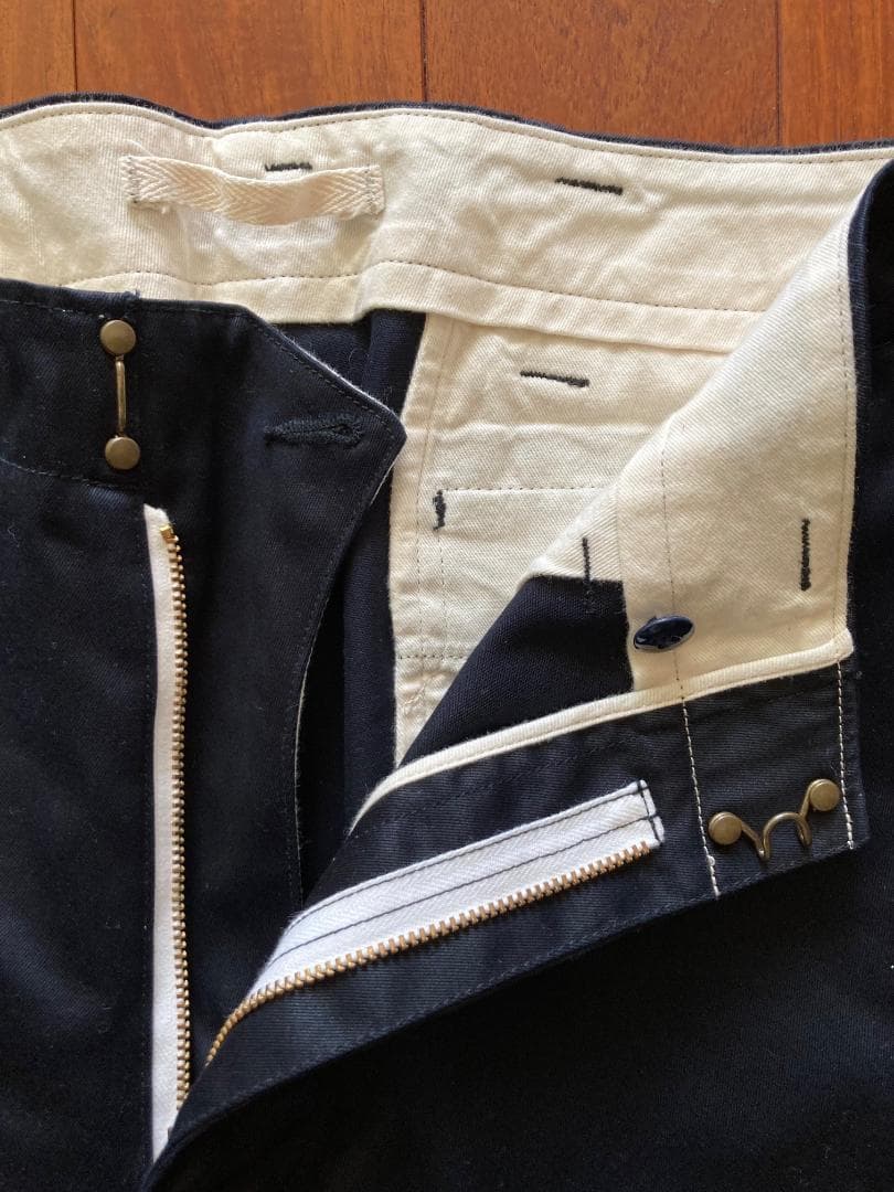 nanamica Wide Chino Pants / Navy《値下げ》