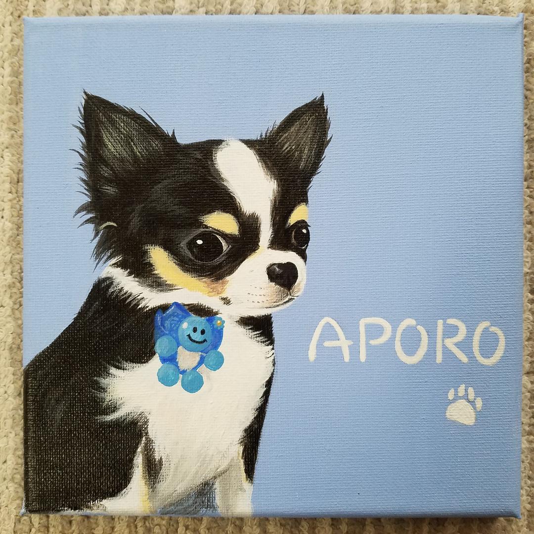 うちのこ肖像画売り上げの一部を地元の犬猫保護団体に