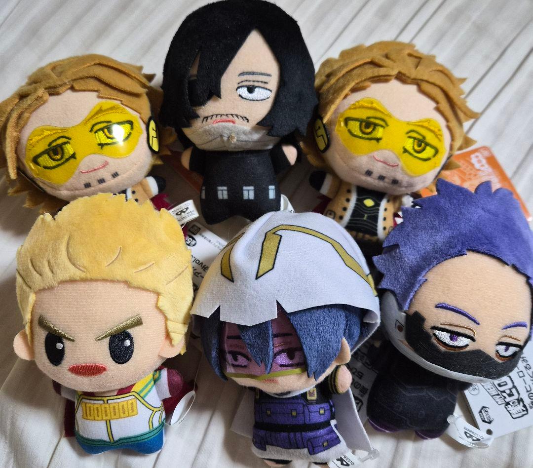 ノンジャンル アニメグッズ ちびぐるみ 鬼滅の刃 ヒロアカ 呪術廻戦 おねむ