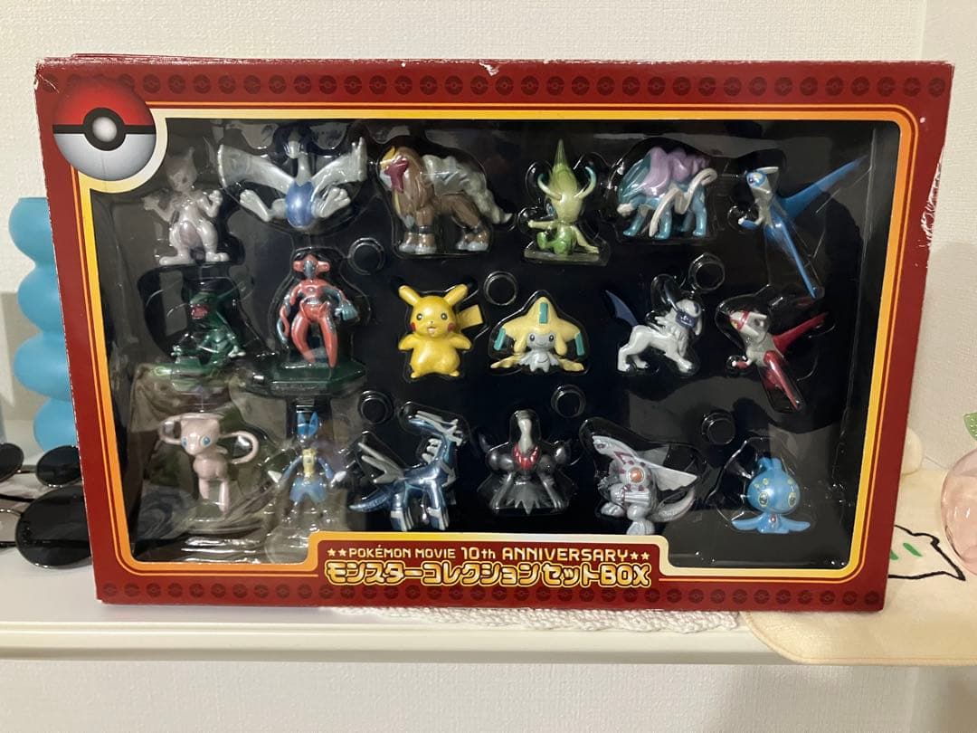 ポケモン映画10周年記念 フィギュアセット