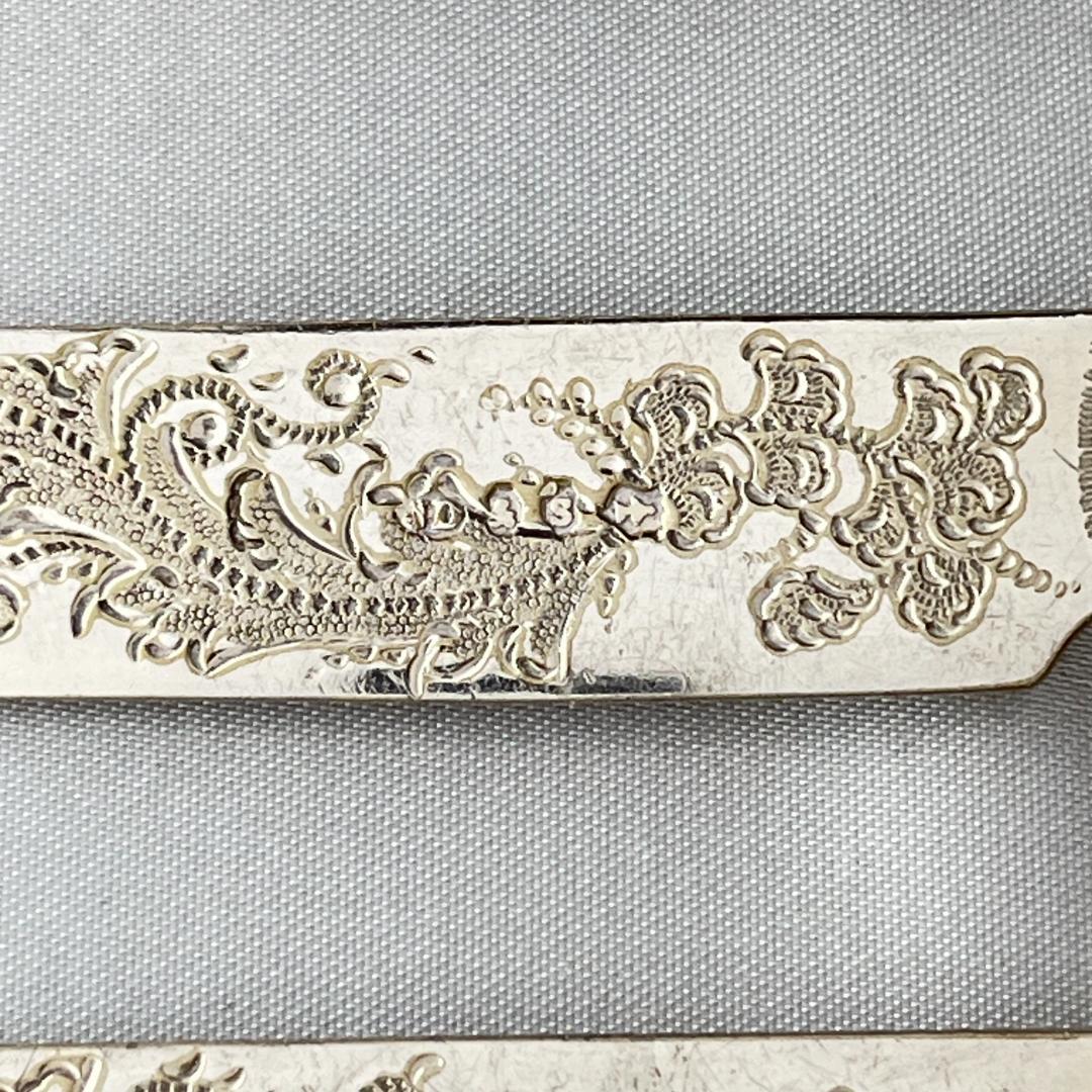 【James Deakin & Sons 】【純銀継手 / 白蝶貝】ティーナイフ