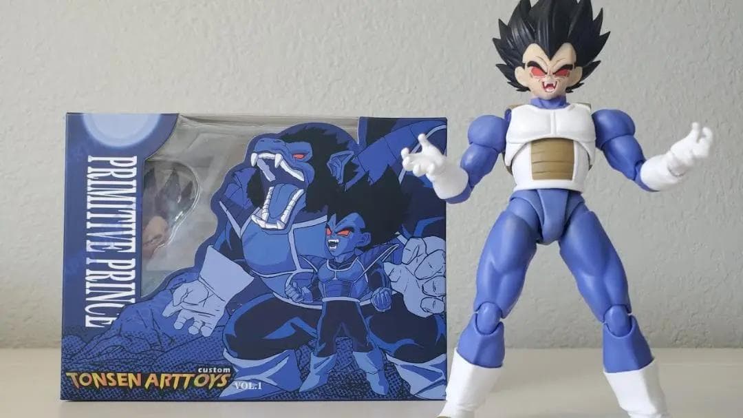 s.h.figuarts 同サイズ ドラゴンボール ベジータ 改造ヘット 4種類
