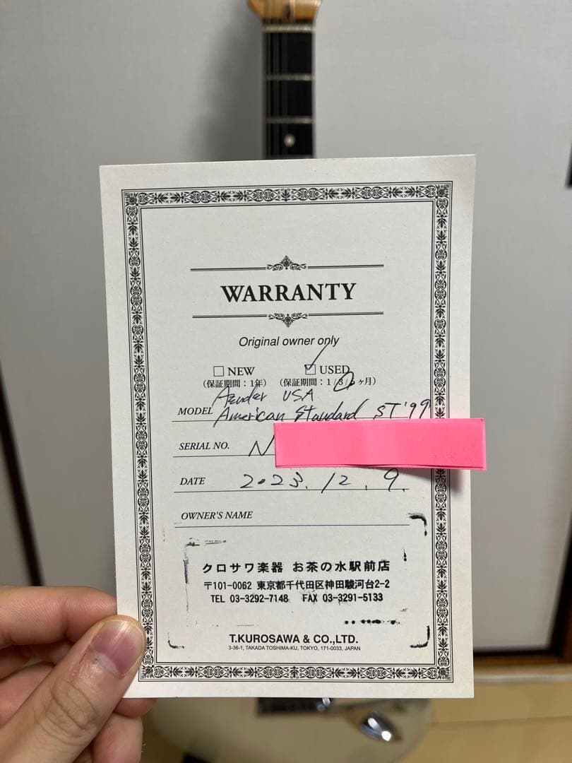 【レア初期 】アッシュボディフェンダー USA アメスタ 1999