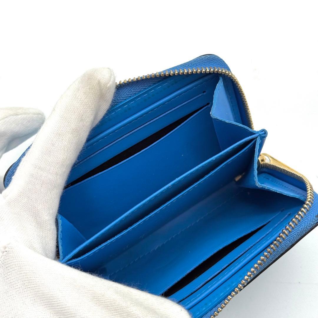 美品 ルイヴィトン M90587 モノグラム ヴェルニ フラワー パース