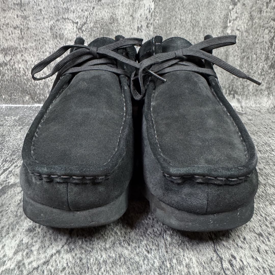 【大特価】クラークス ワラビー ゴアテックス 黒 スエード 26.5cm