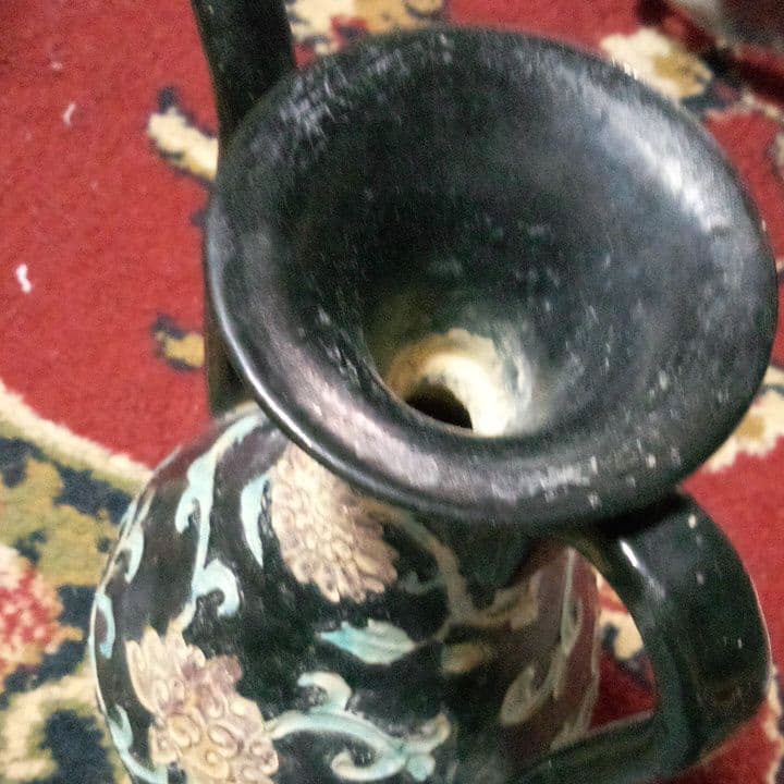 中国陶磁器 明法花 水注