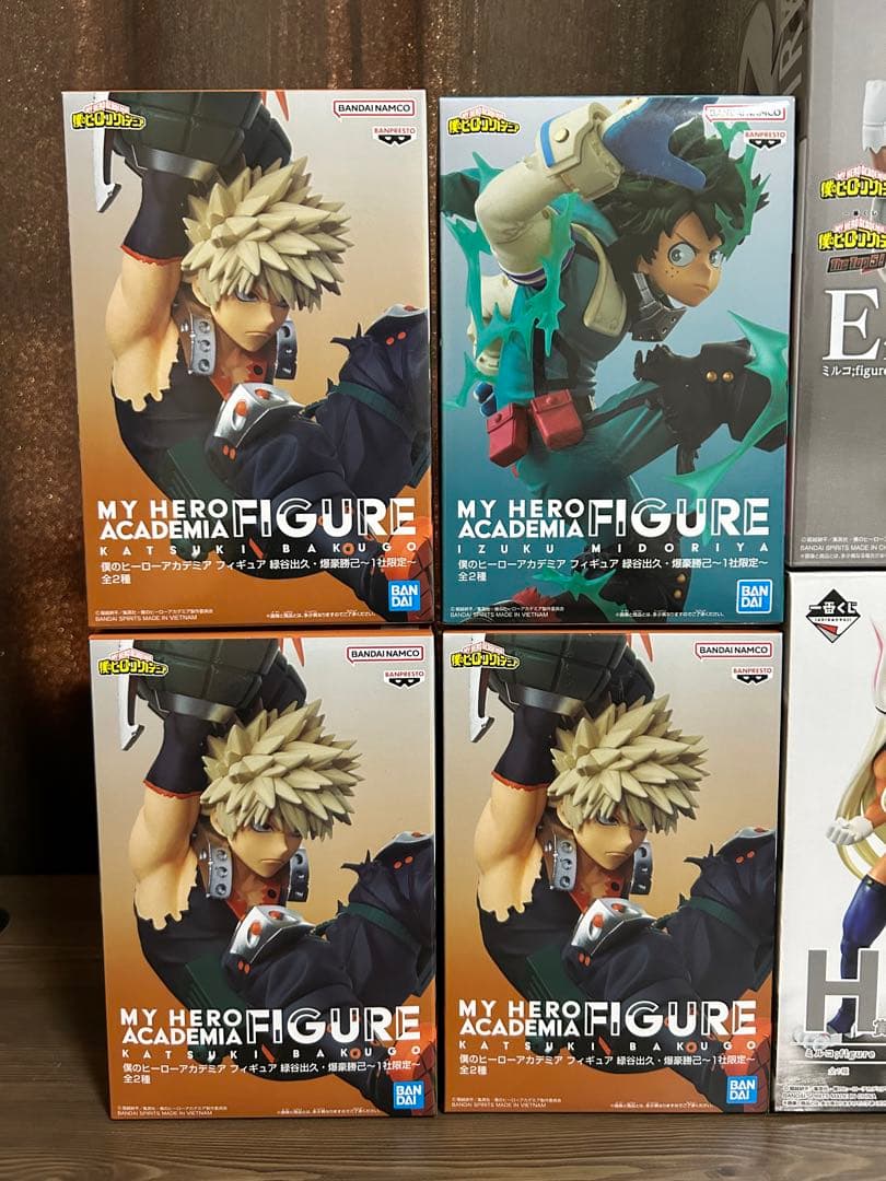 僕のヒーローアカデミア MAXIMATIC フィギュア 爆豪勝己 9個セット 僕