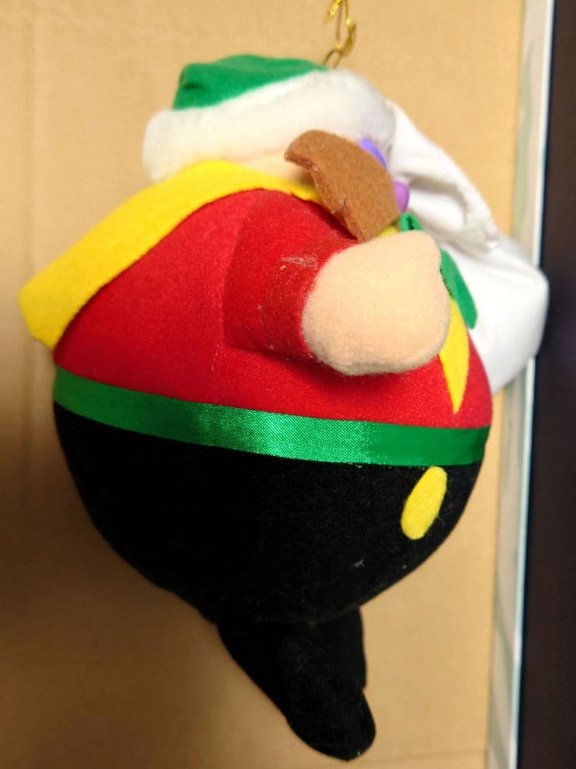 レトロ　ソニック　Dr.エッグマン　クリスマス　サンタ　ぬいぐるみ　1994年