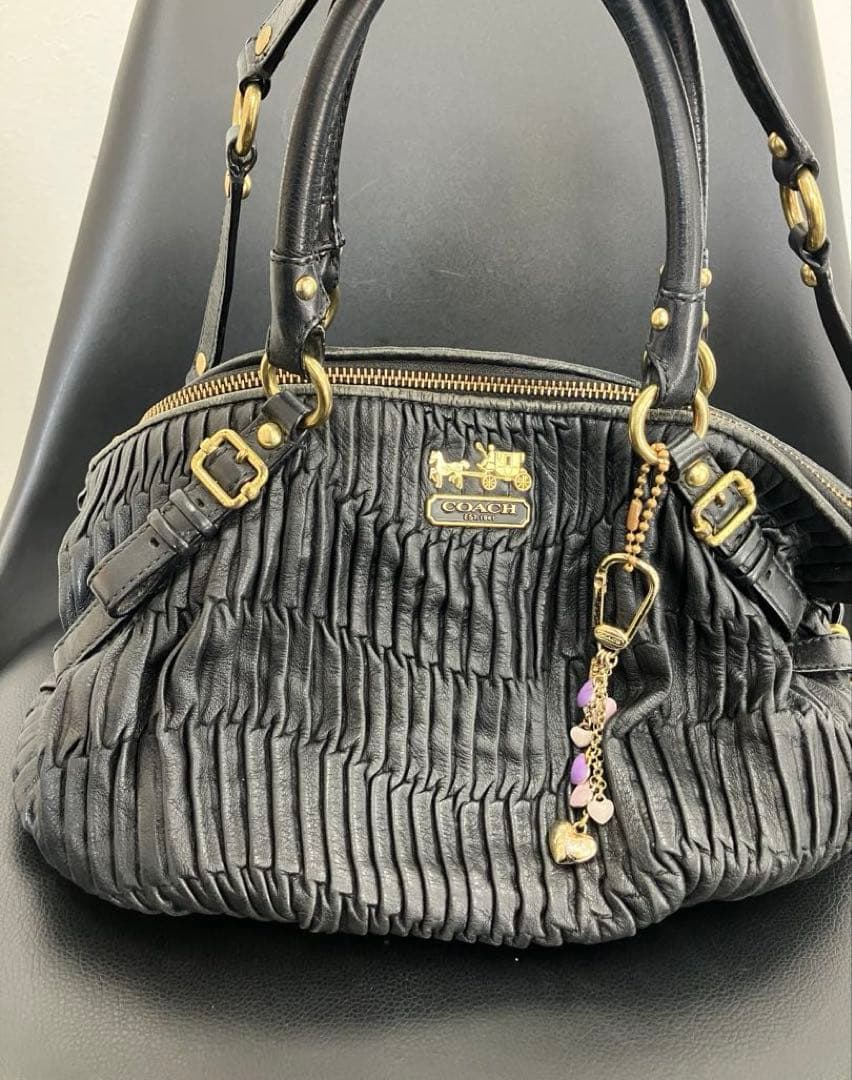 COACH コーチ 2way ワンショルダーバッグ マディソン 黒