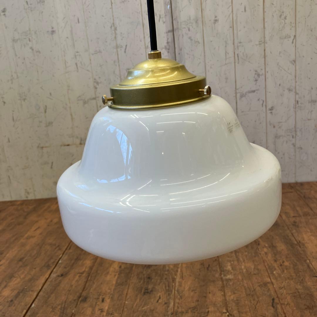 昭和レトロ パナソニック ミルクガラスシェード ペンダントライト