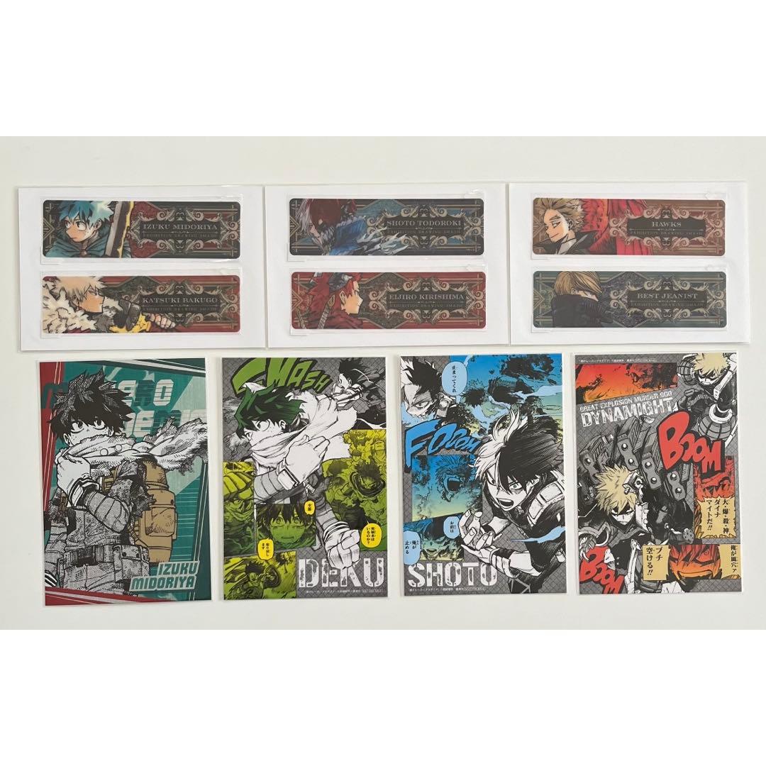 僕のヒーローアカデミア クリアしおり 緑谷出久 爆豪勝己 轟焦凍