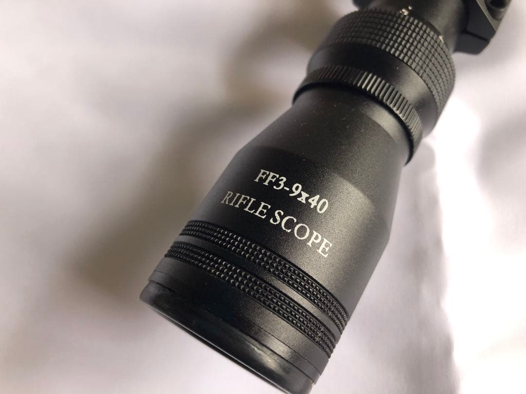 ライフルスコープ ブラック