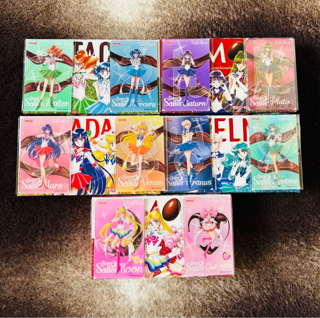 セーラームーン クリアカード 明治 コラボ コンプリート